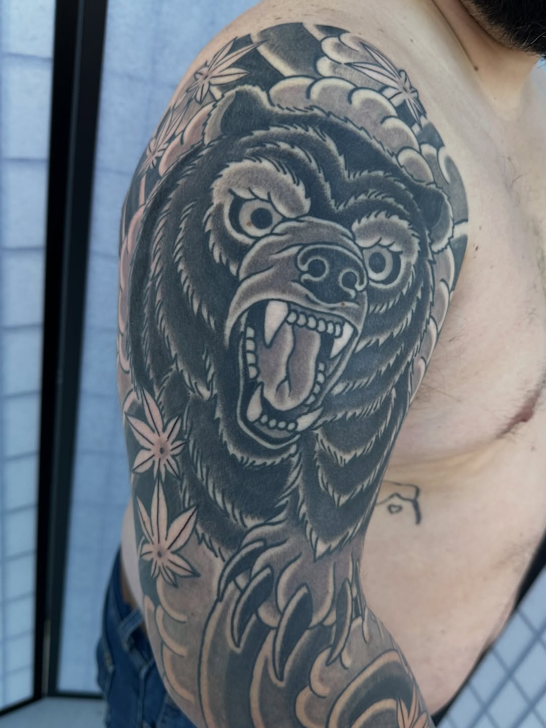 Tattoo by @danielskilltattoo — japanese_irezumi, black_and_grey