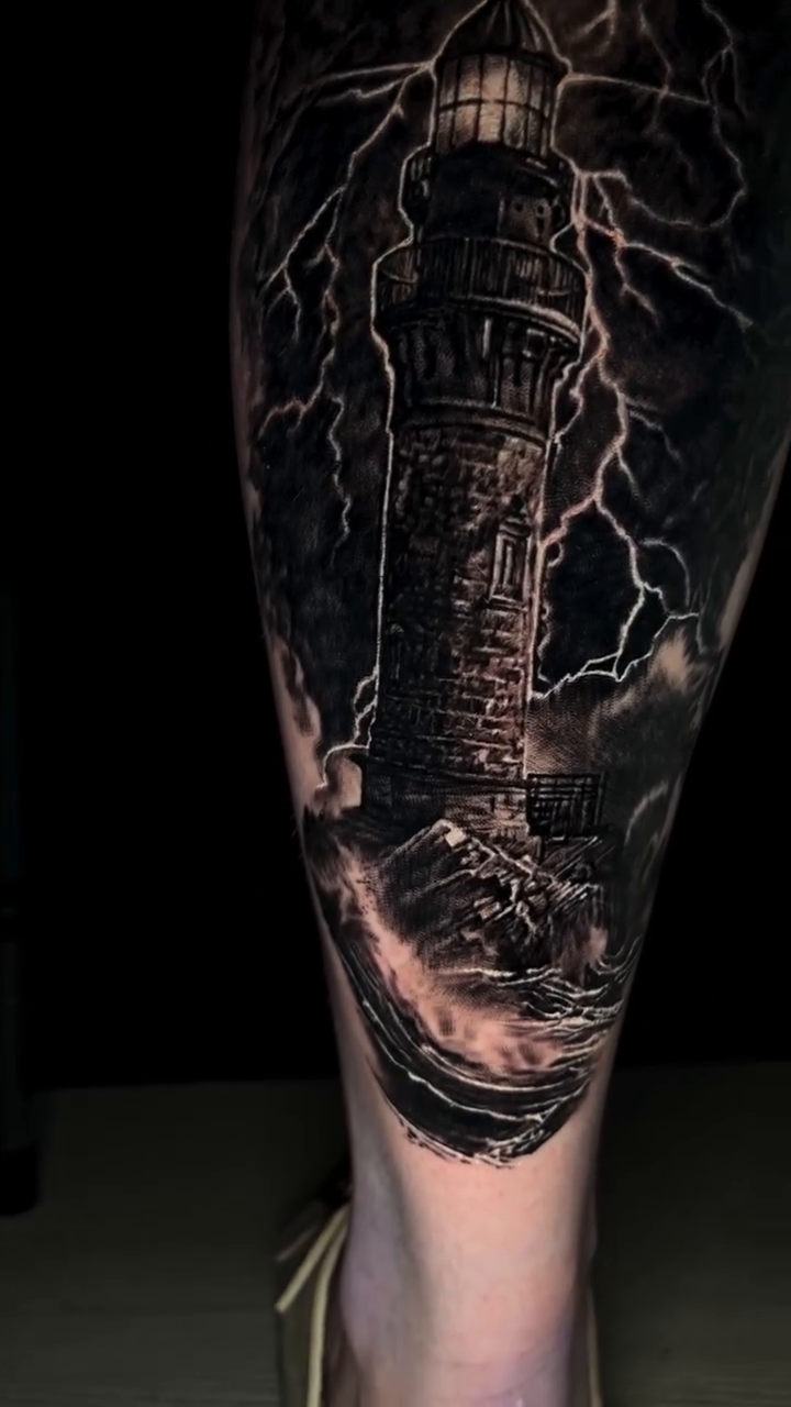 Tattoo by @stacytattooer — realism, black_and_grey
