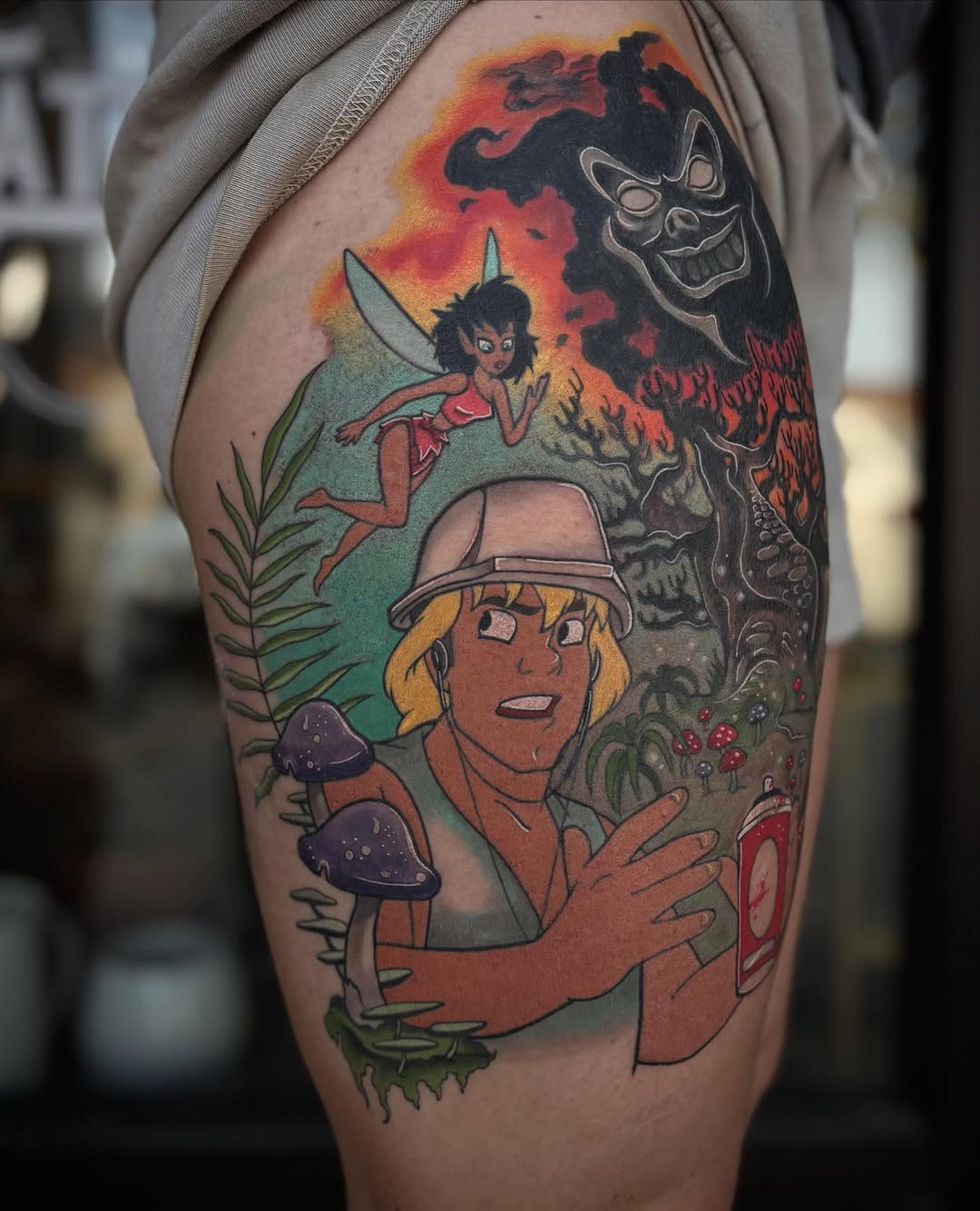 Tattoo by @luna_blue_tattoo — new_school, illustrative