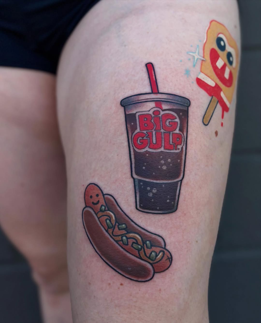 Tattoo by @luna_blue_tattoo — new_school