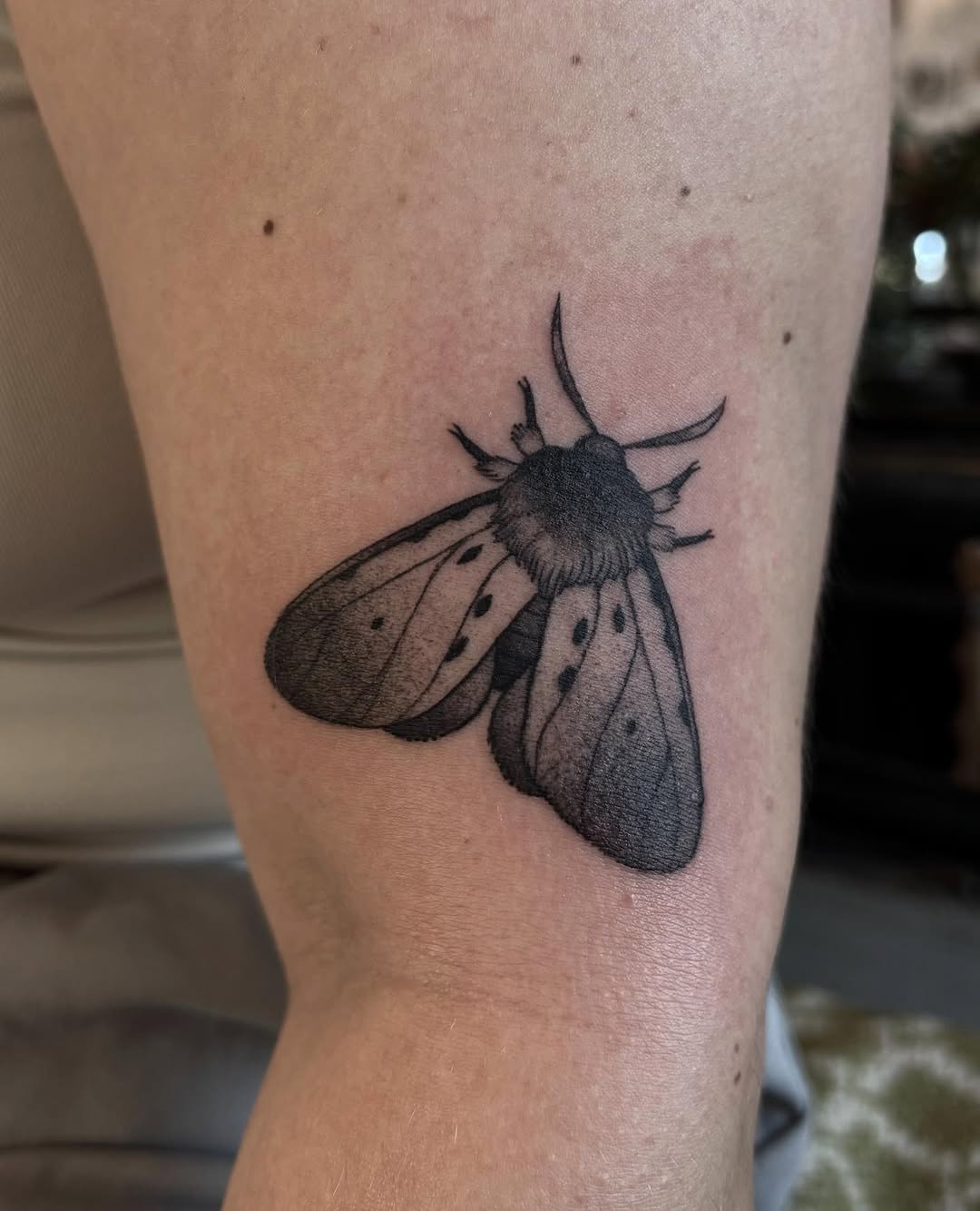 Tattoo by @luna_blue_tattoo — black_and_grey, realism