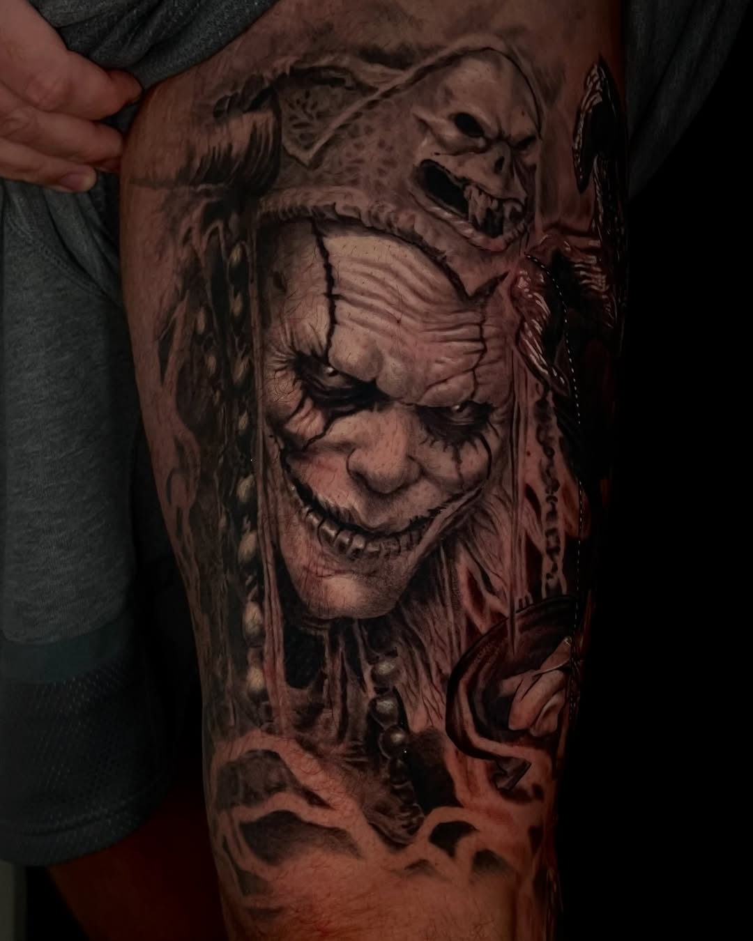 Tattoo by @charles_arizmendy — realism, dark_realism