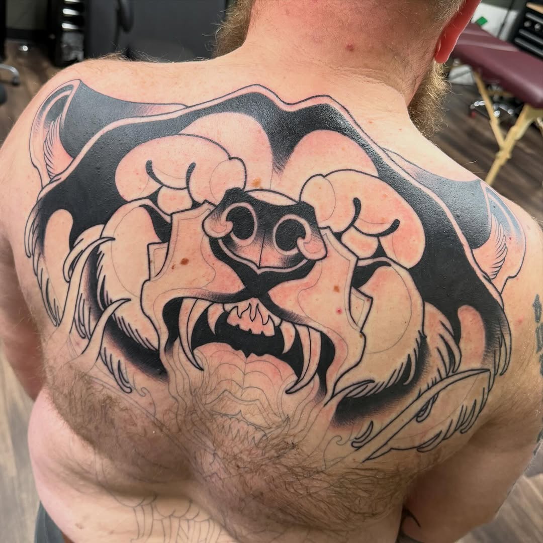 Tattoo by @spencer_tattooslc — japanese_irezumi, blackwork