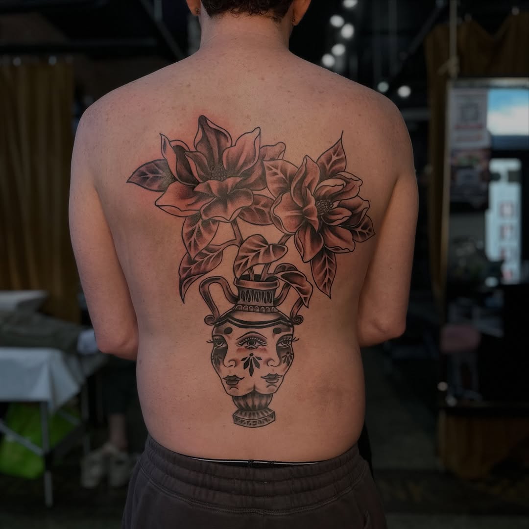 Tattoo by @inkme.missnina — black_and_grey, realism