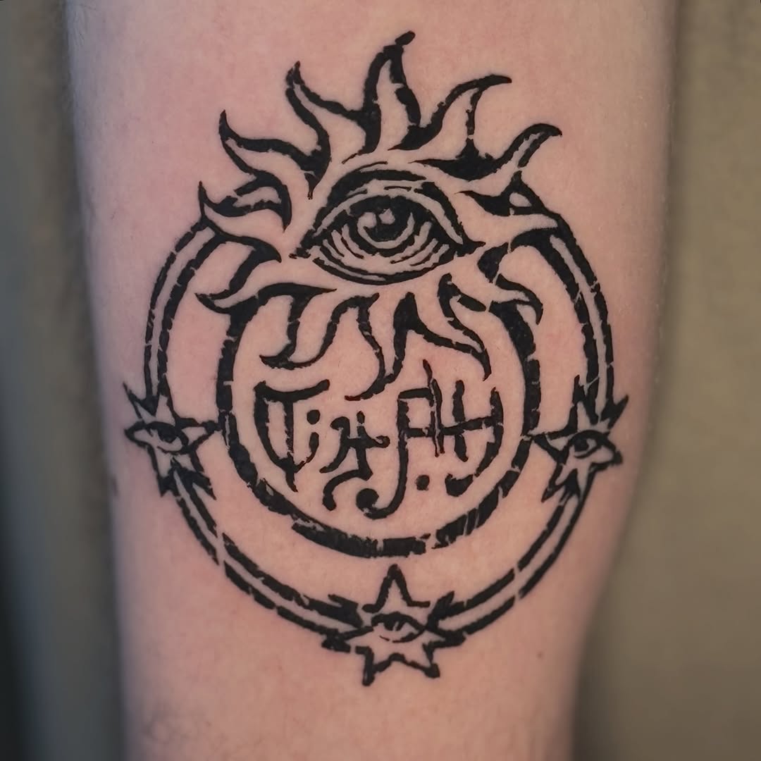 Tattoo by @jefe.ink โ blackwork, ornamental
