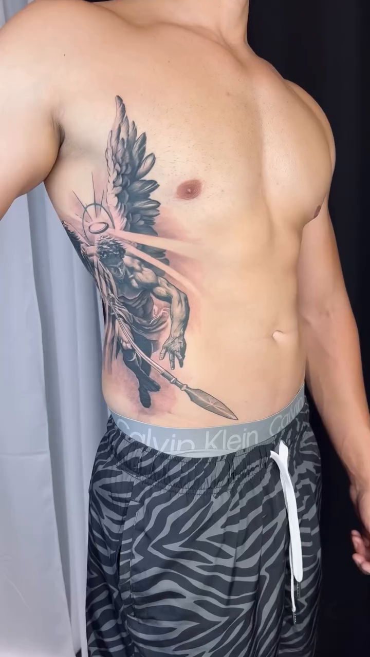 Tattoo by @apologies_tattoo_studios — black_and_grey, realism