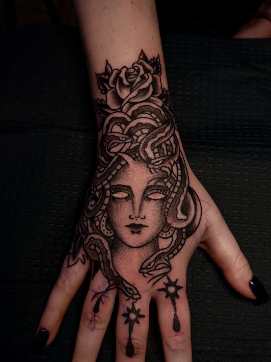 Tattoo by @zacclarktattoo — blackwork, illustrative