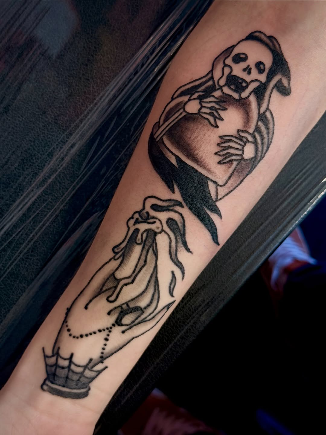 Tattoo by @zacclarktattoo — american_traditional, illustrative
