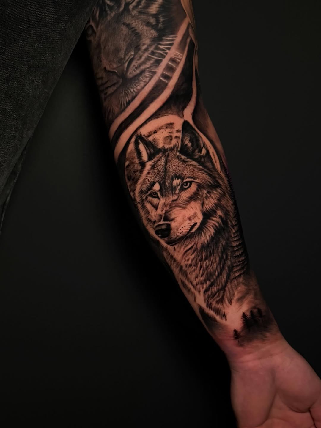 Tattoo by @rex.ink98 — realism, black_and_grey