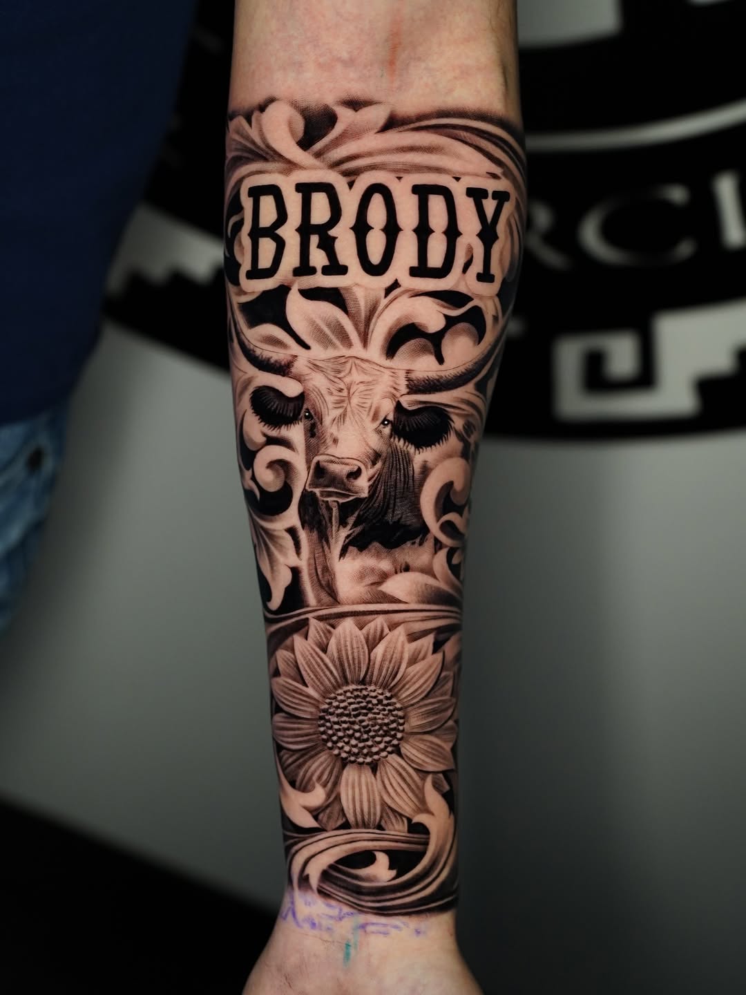 Tattoo by @salvador.tattoos — realism, black_and_grey