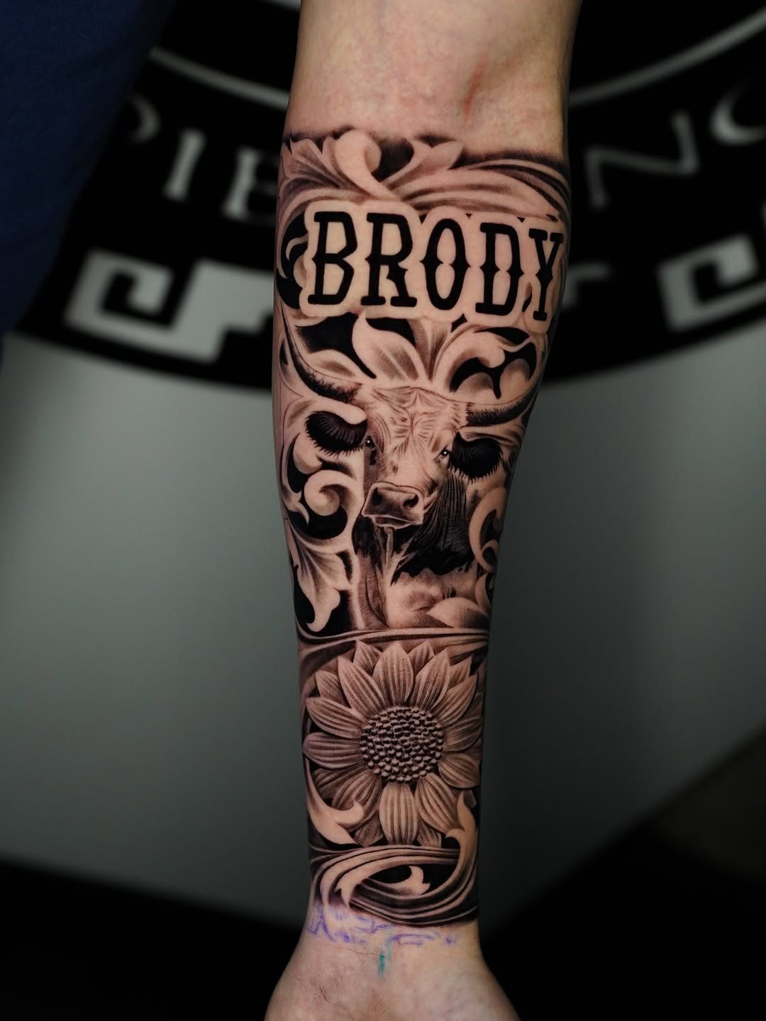 Tattoo by @salvador.tattoos — black_and_grey, realism