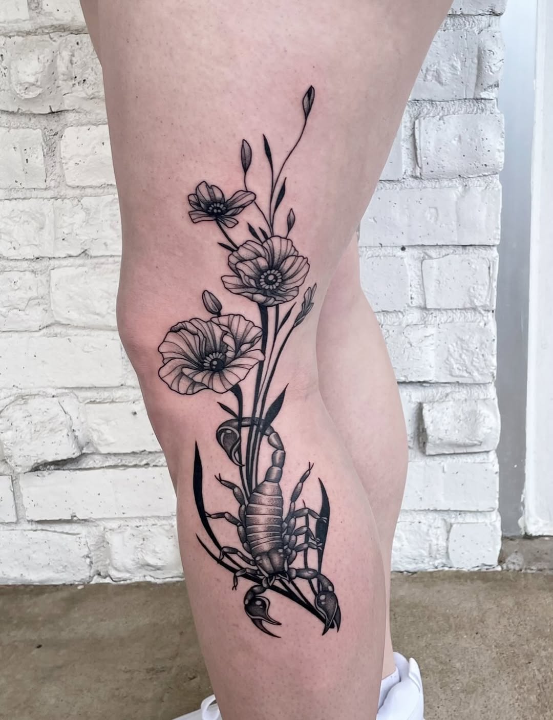 Tattoo by @meganlee.tattoo — black_and_grey, realism