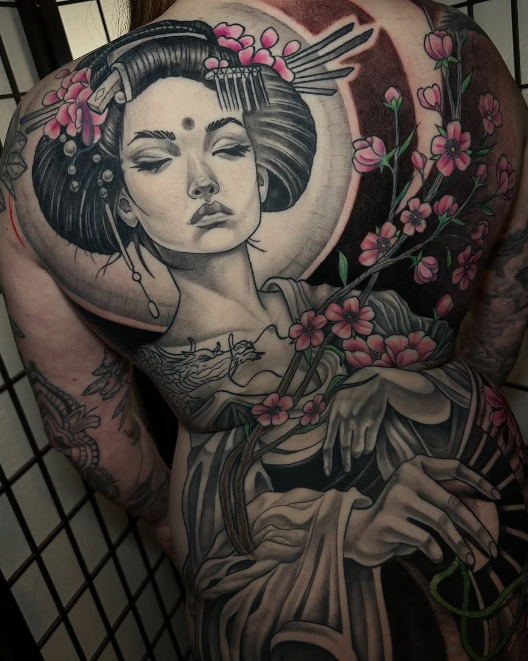 Tattoo by @paynterly.ink — japanese_irezumi, realism
