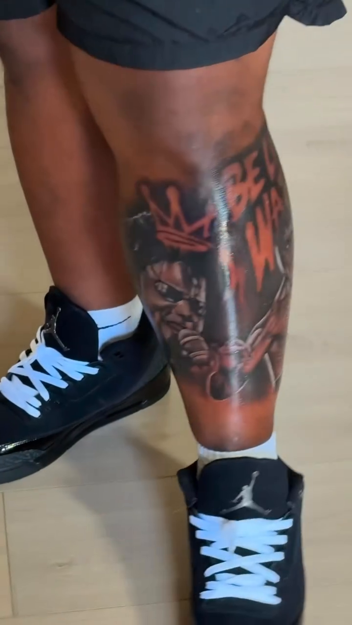 Tattoo by @tatt2t — black_and_grey, realism