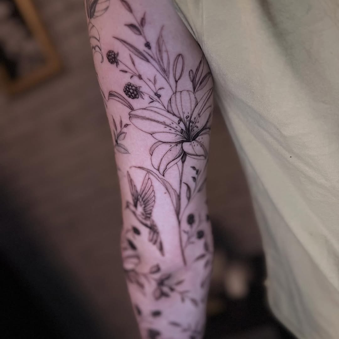 Tattoo by @mootatts — fine_line, illustrative
