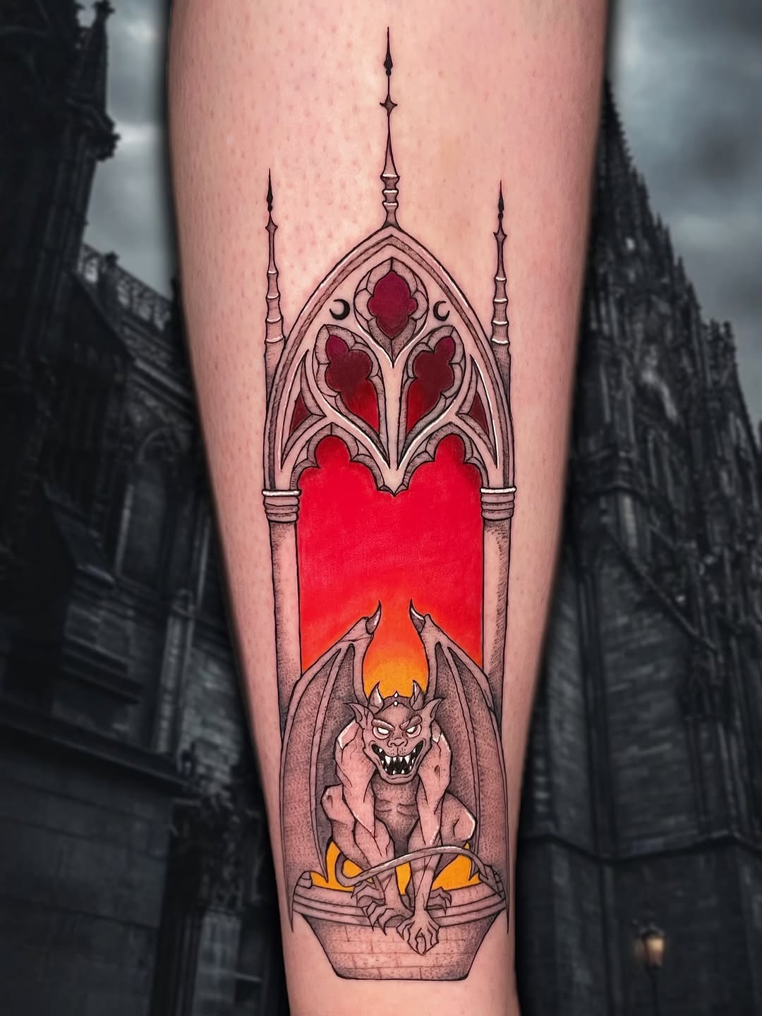 Tattoo by @theghouligan โ black_and_grey, illustrative