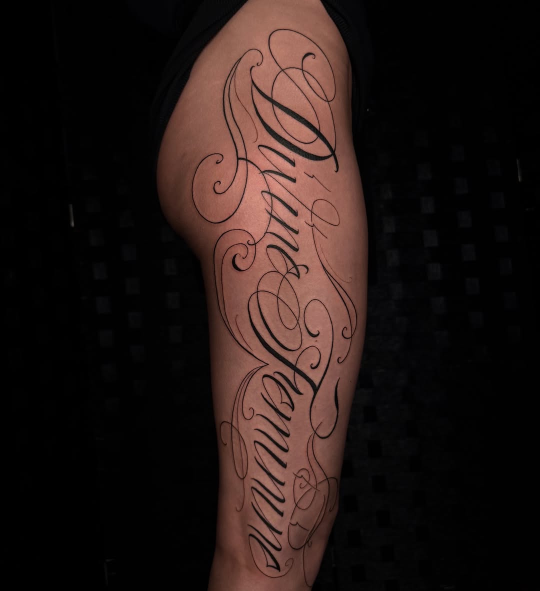 Tattoo by @ivybtatu β lettering_script, chicano