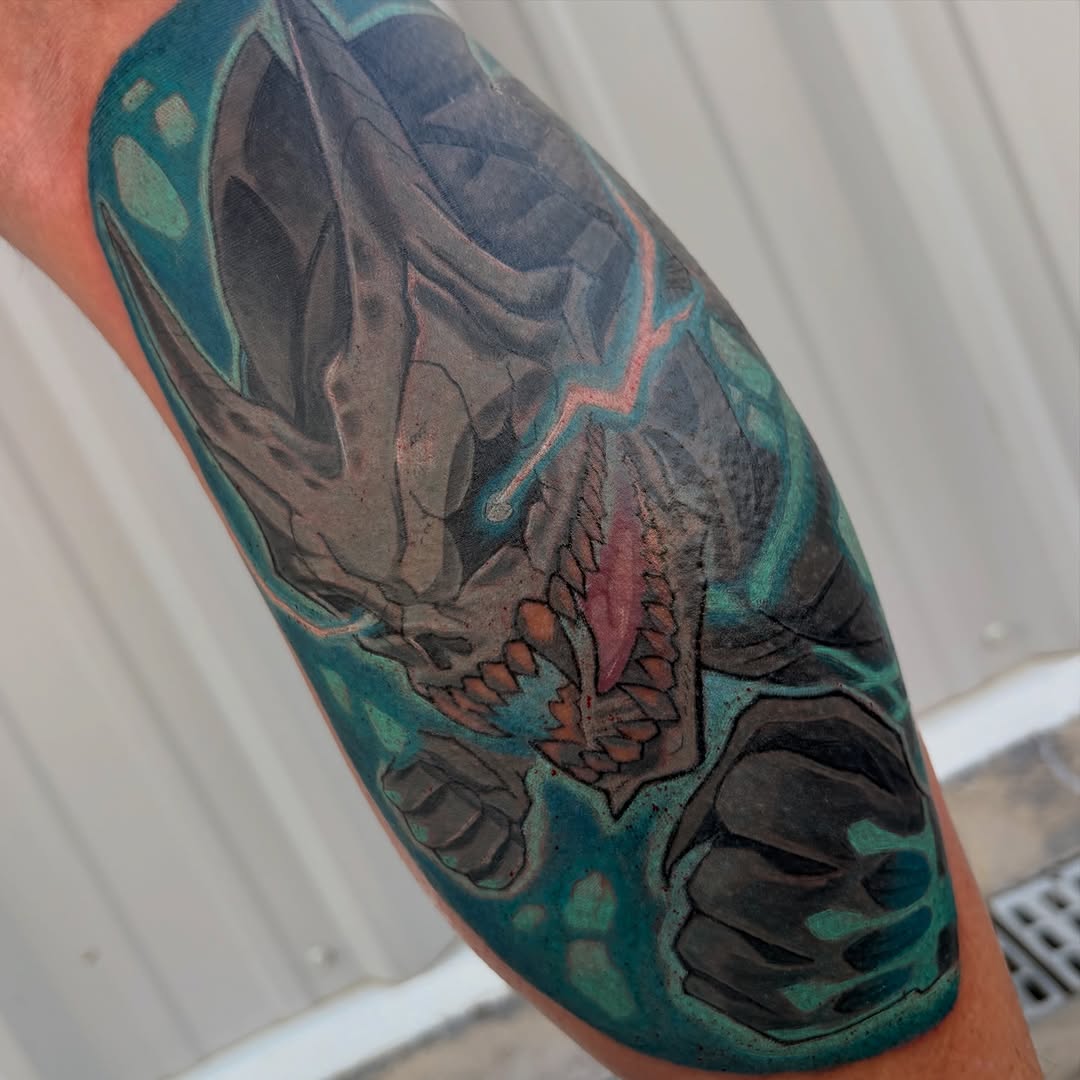 Tattoo by @katstattooth β realism, black_and_grey