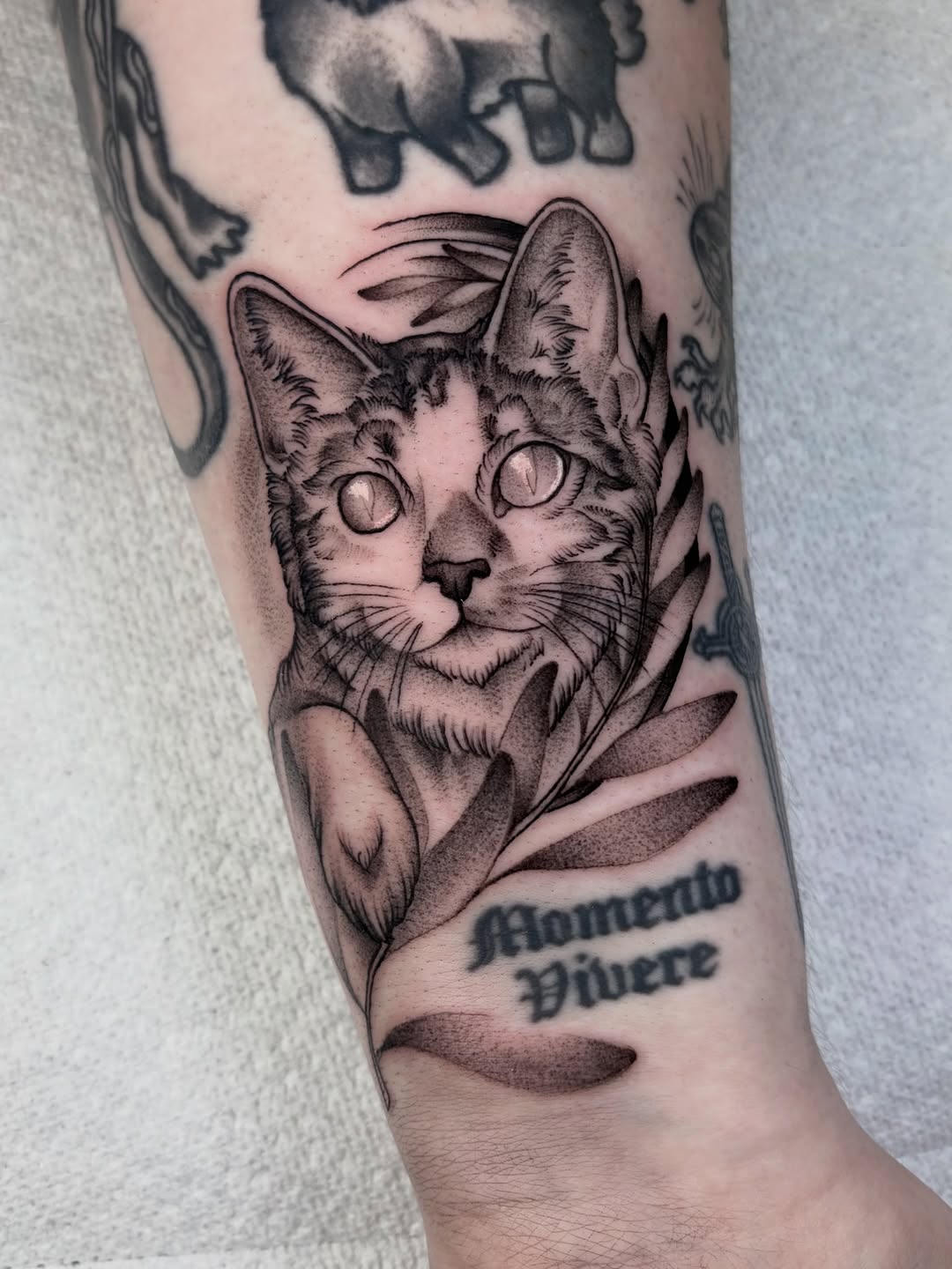 Tattoo by @han_vertal_ink — realism, black_and_grey