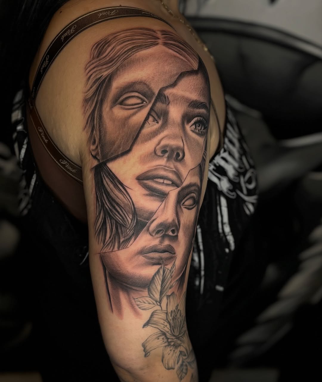Tattoo by @brixtatts β realism, black_and_grey