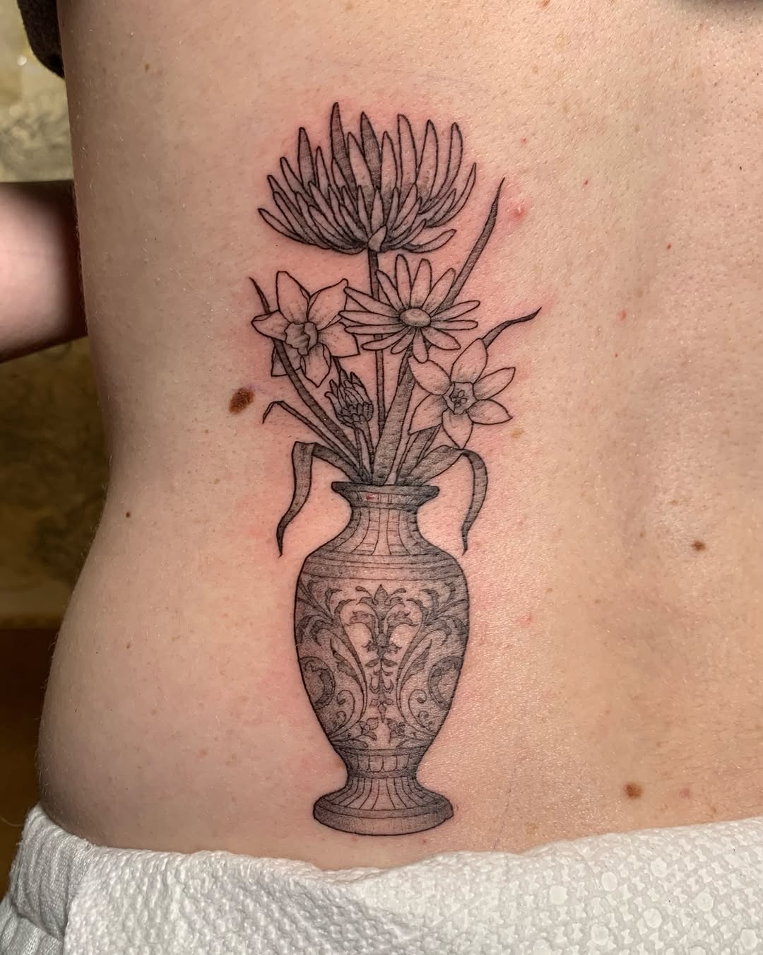 Tattoo by @lvl40lich — black_and_grey, realism