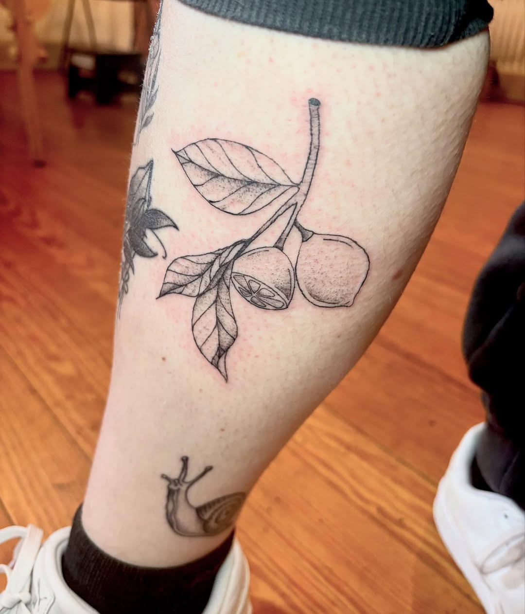 Tattoo by @thetaurustattooer โ illustrative, black_and_grey