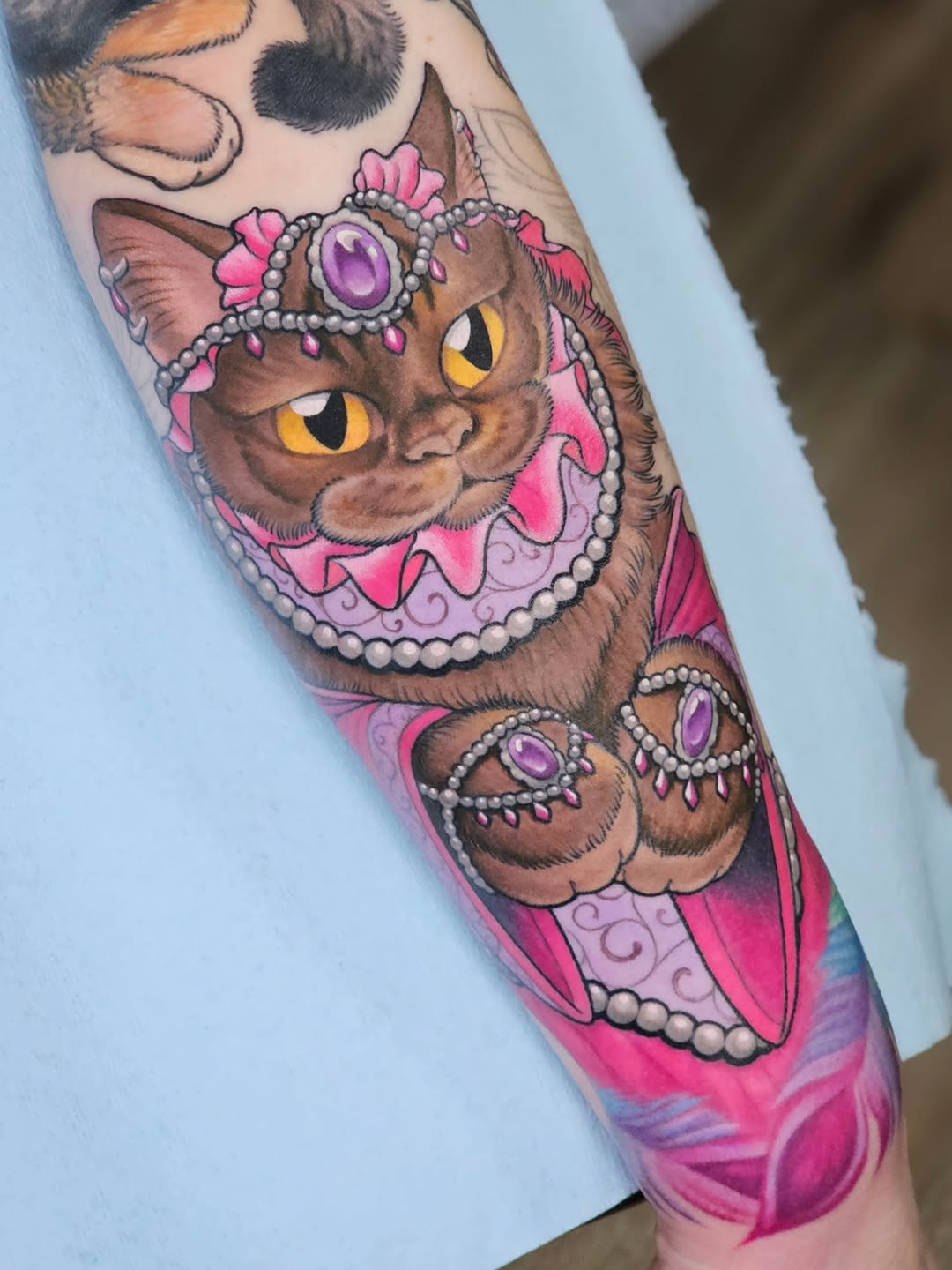Tattoo by @zombiebellabug — new_school, realism