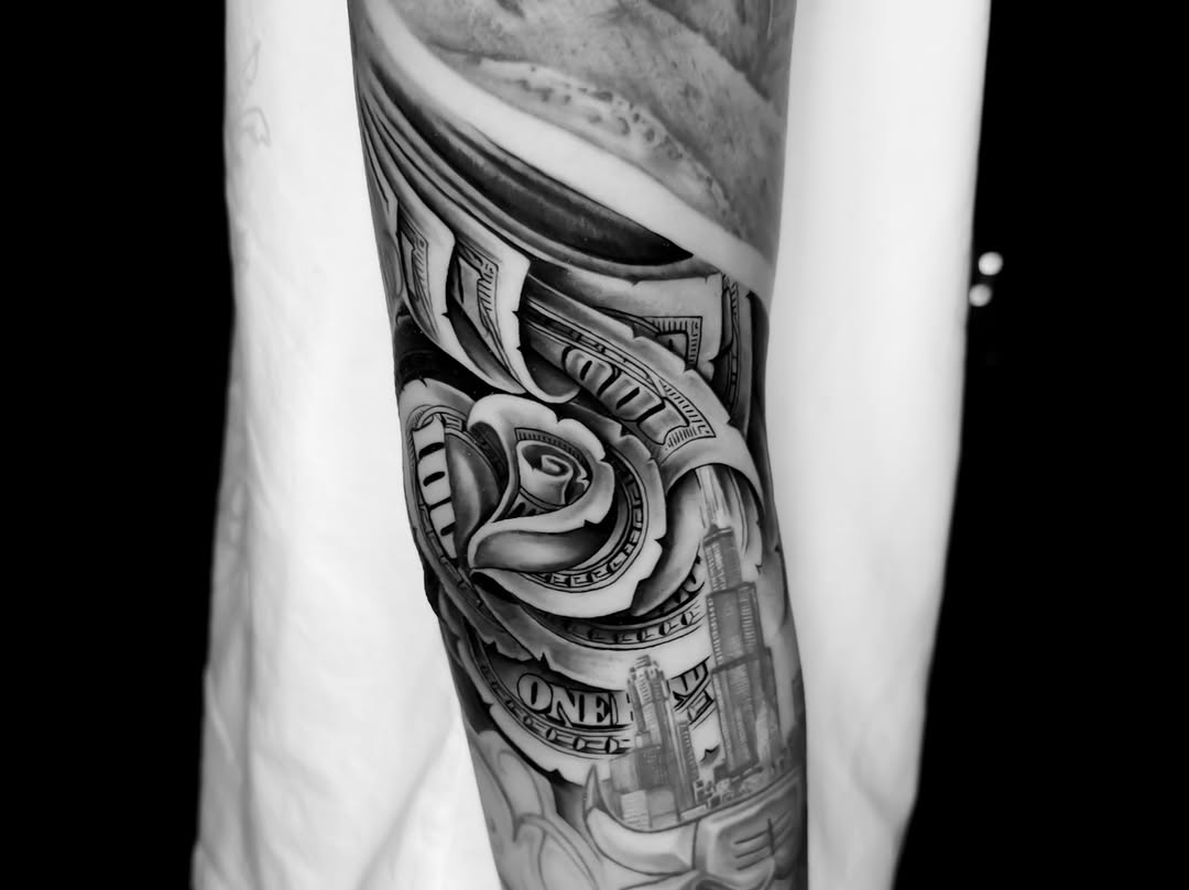 Tattoo by @ibanez773 โ realism, black_and_grey