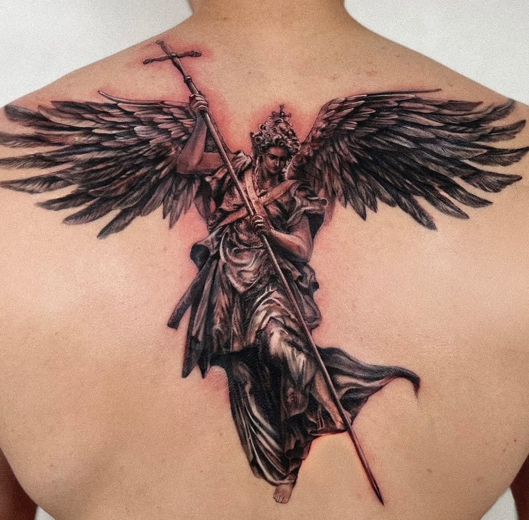 Tattoo by @tattooel_light โ realism, black_and_grey