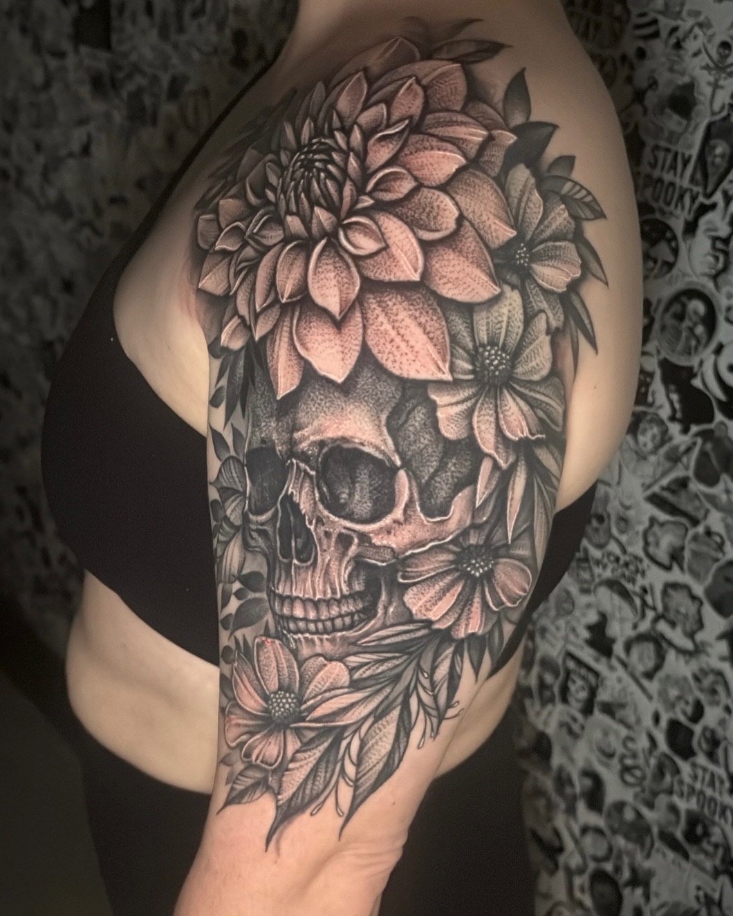 Tattoo by @kee.tattoos — realism, black_and_grey
