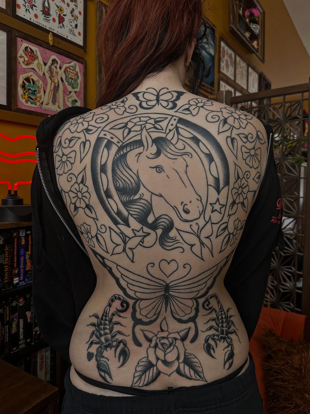 Tattoo by @lindseebeetattoo โ american_traditional, black_and_grey