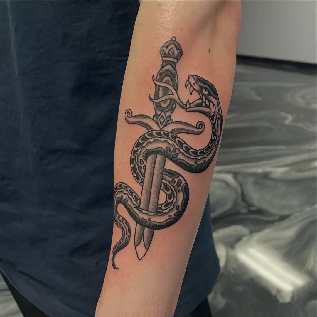 Tattoo by @chromaticsauce — black_and_grey, chicano