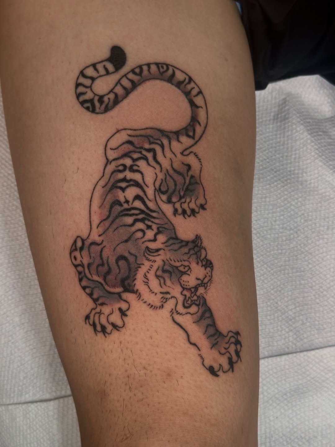 Tattoo by @thatguytattoos — japanese_irezumi, black_and_grey