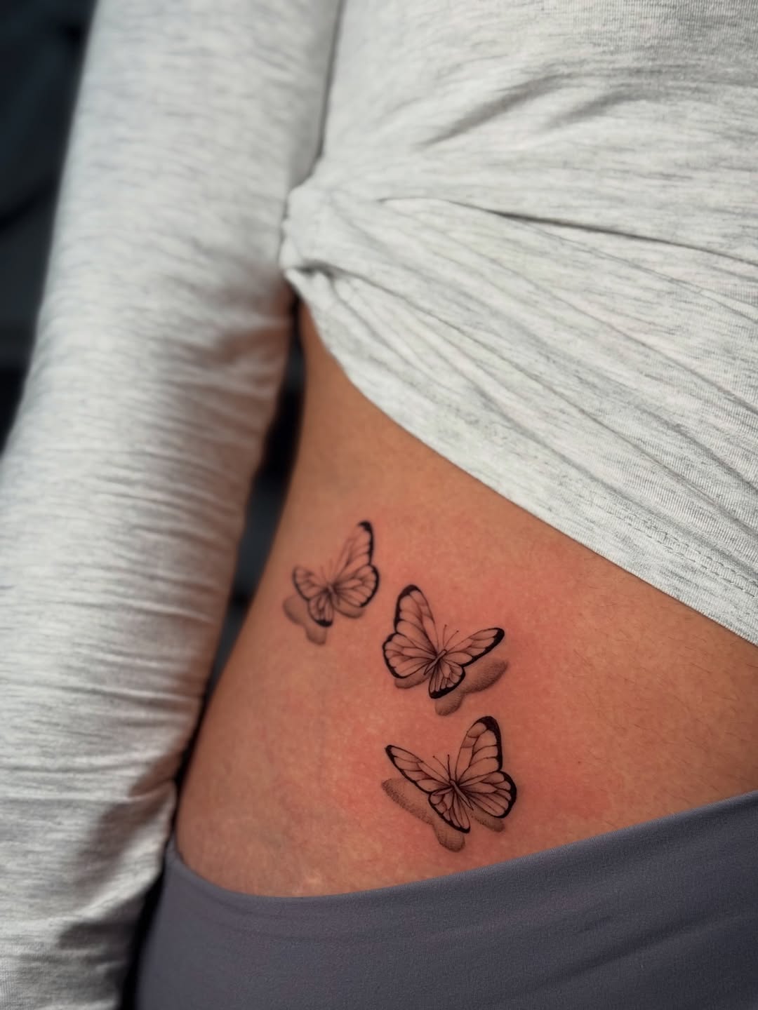 Tattoo by @cel.lee — fine_line, black_and_grey
