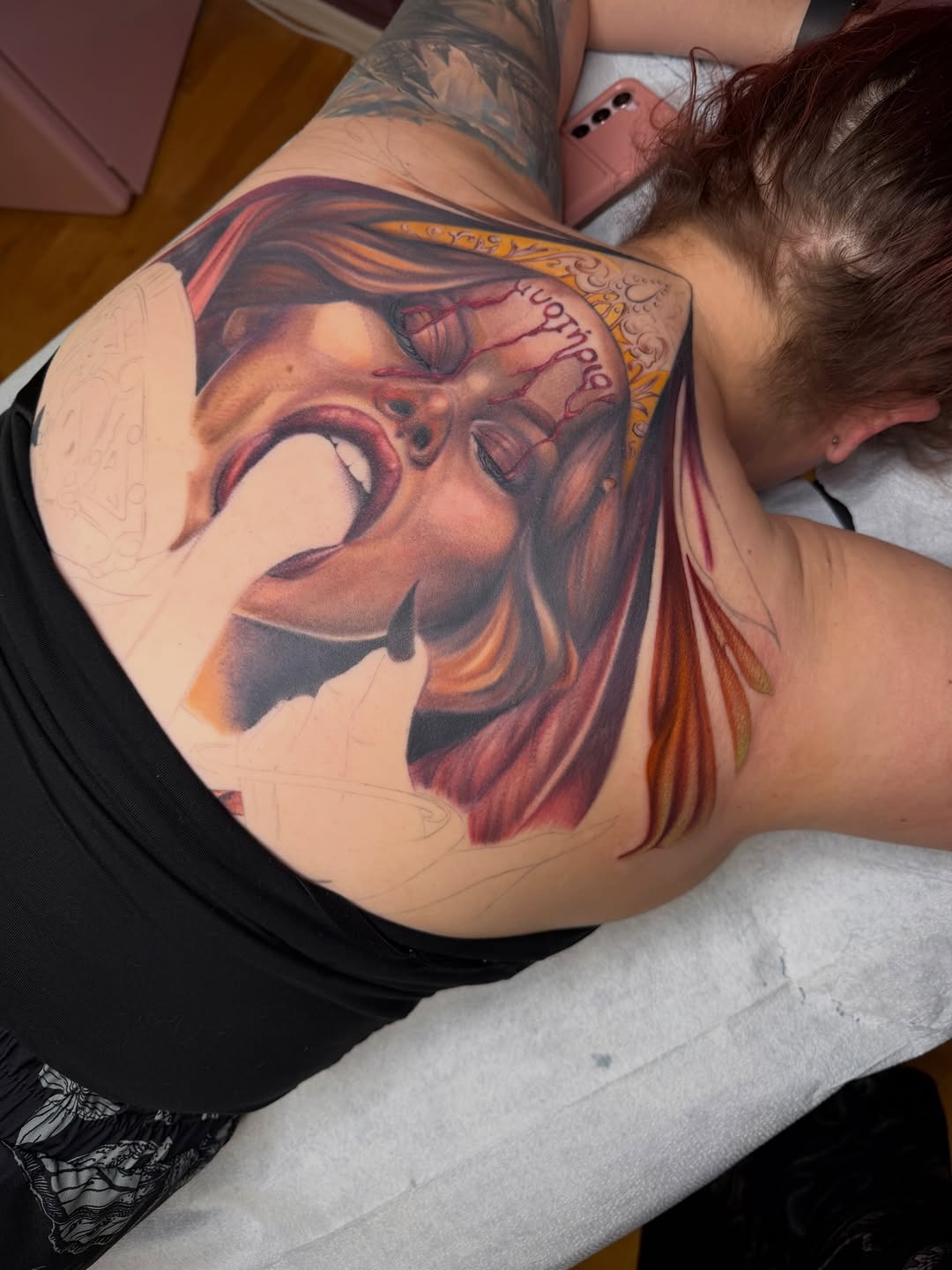 Tattoo by @virginiaswampwitch — realism, dark_realism
