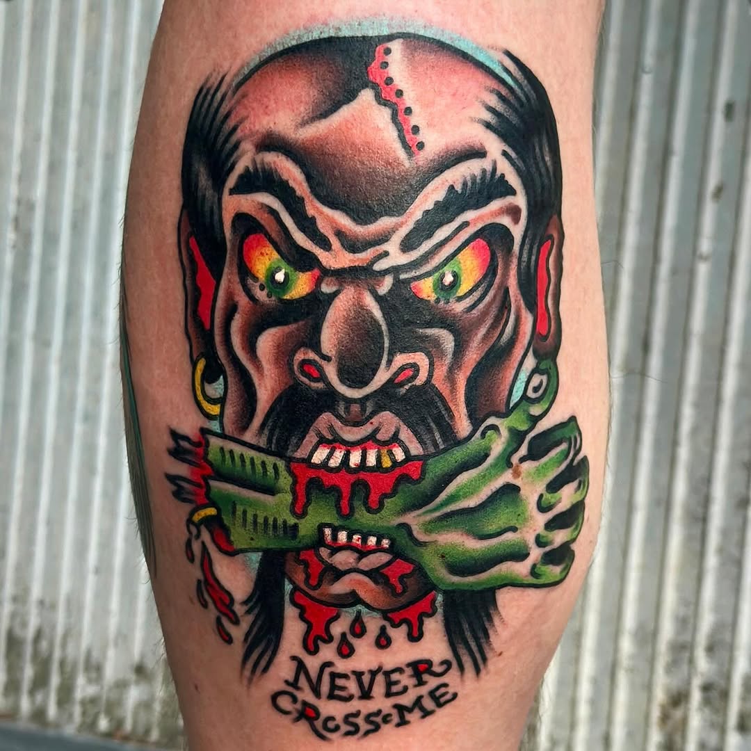Tattoo by @jaredallentattoos — american_traditional, illustrative