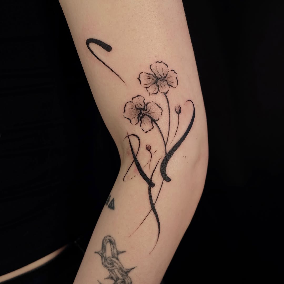 Tattoo by @baby.cleaver — fine_line, illustrative