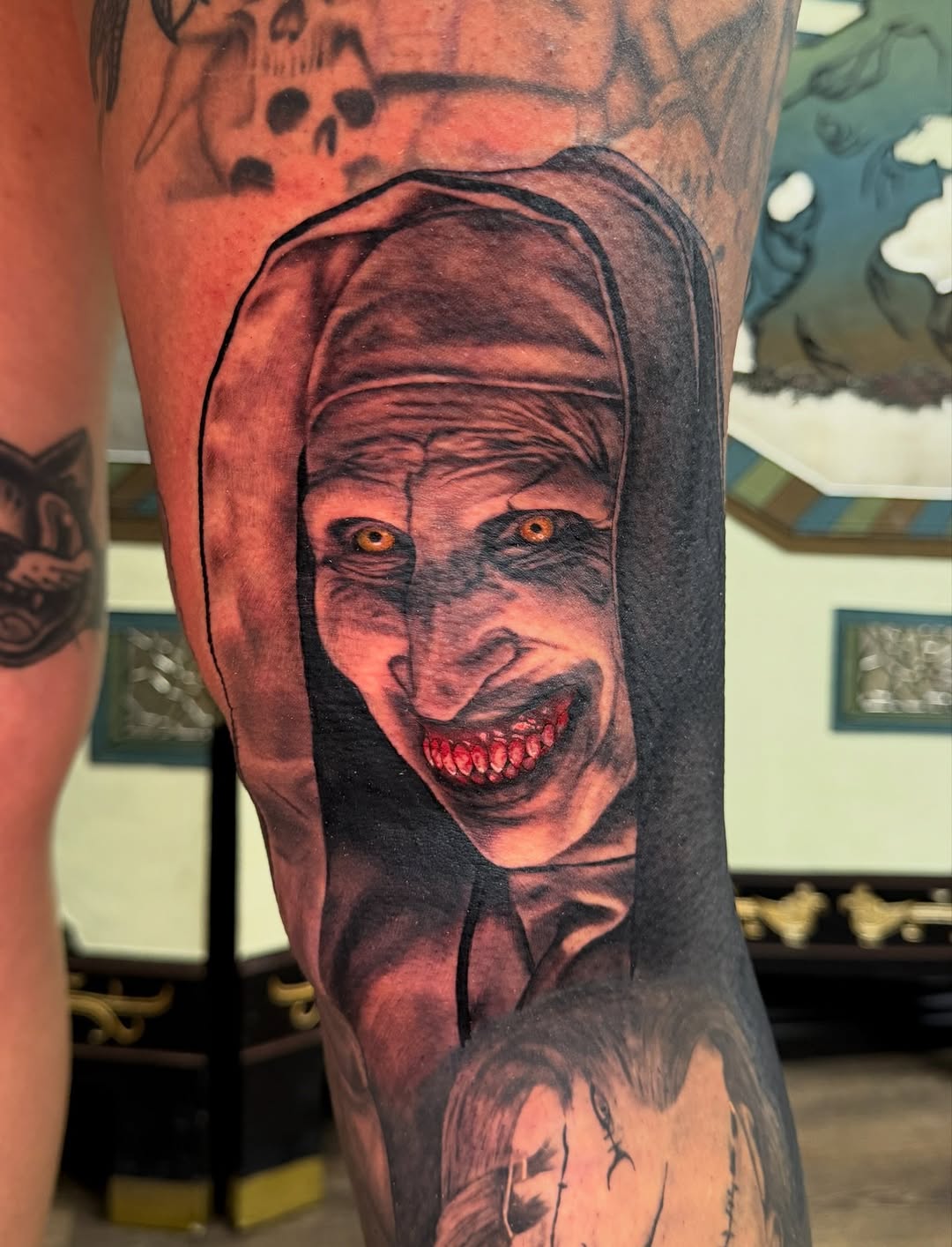 Tattoo by @jaws_the_artist β realism, dark_realism