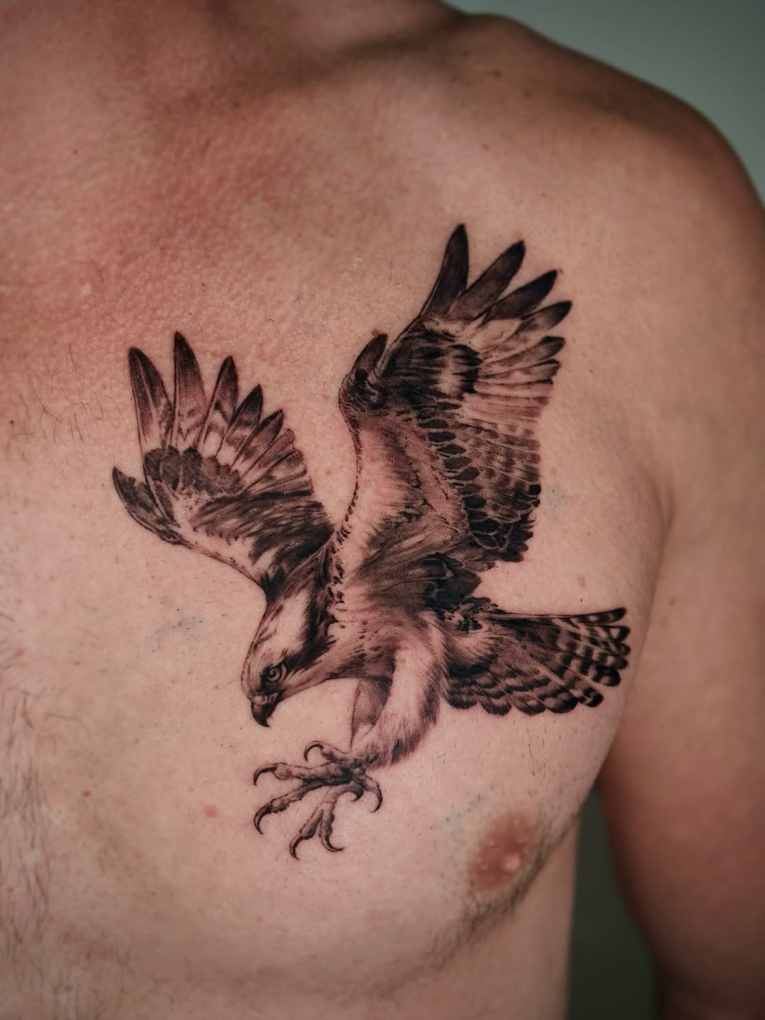 Tattoo by @power_pasha — realism, black_and_grey