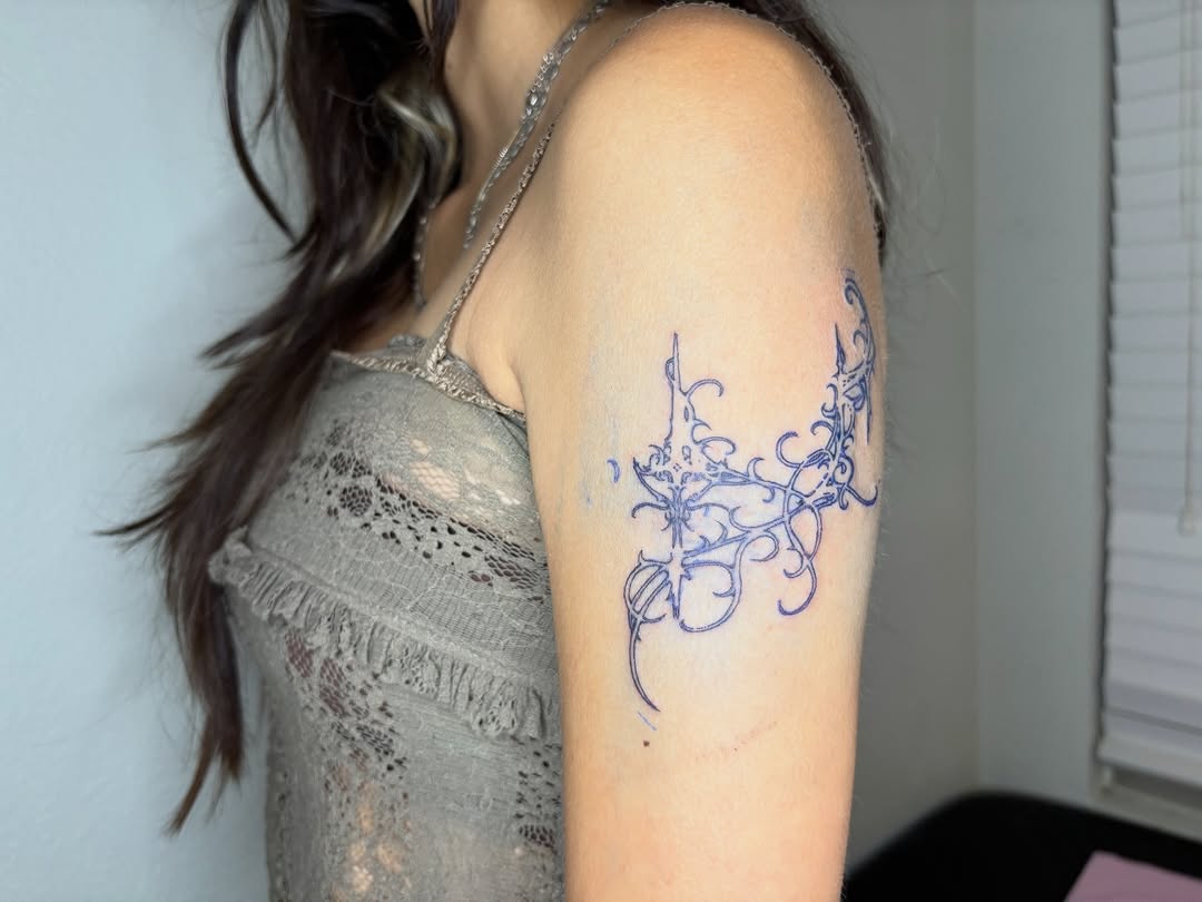 Tattoo by @miffythereaper — fine_line