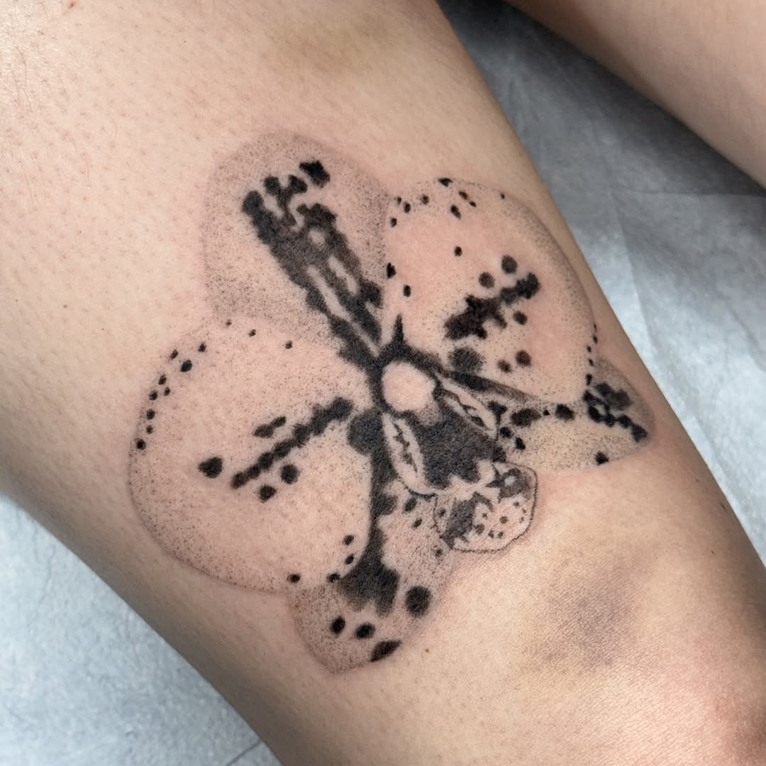 Tattoo by @k8.tat — black_and_grey, illustrative