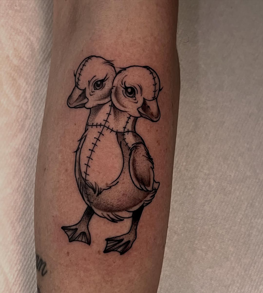 Tattoo by @liajeppesentattoos โ black_and_grey