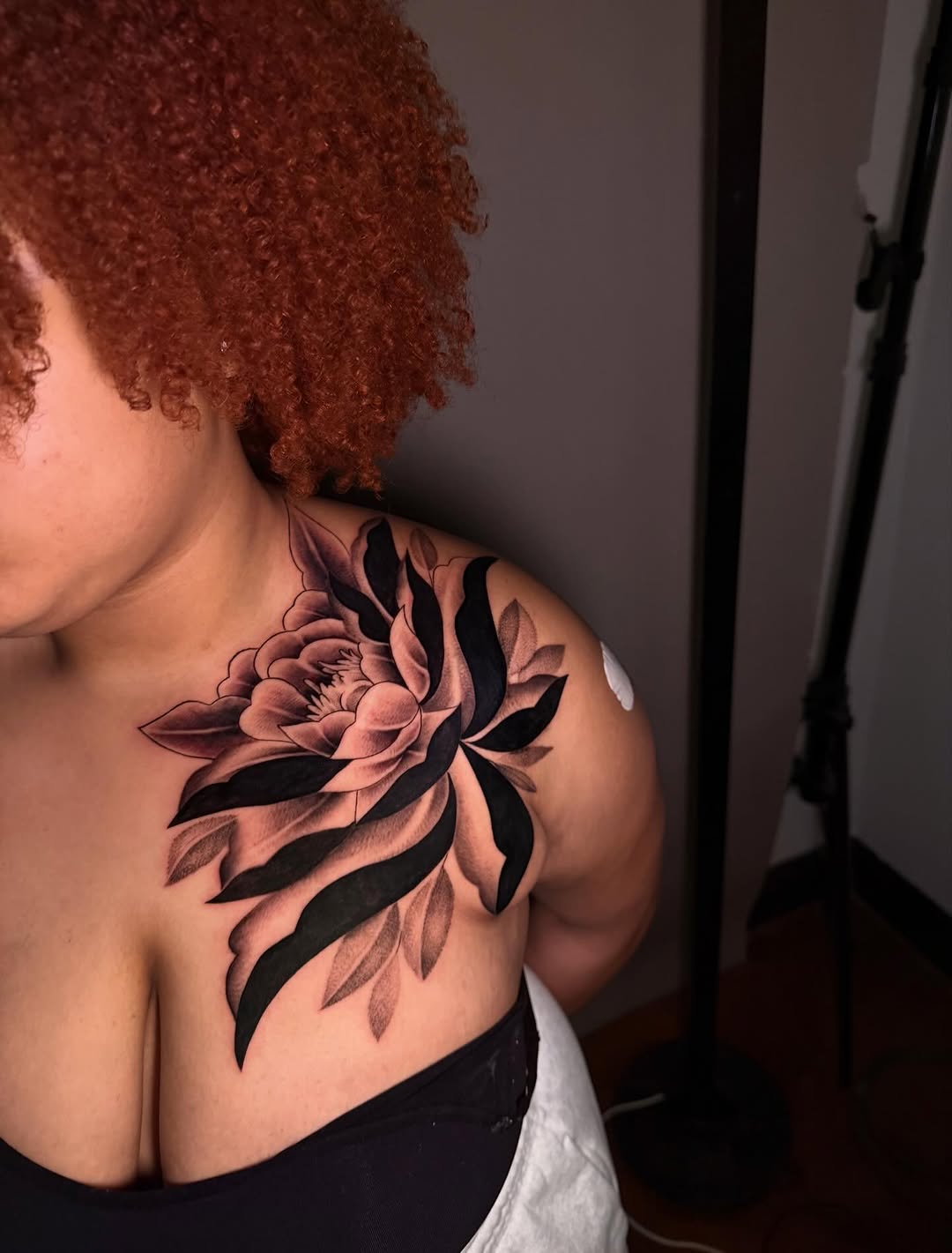 Tattoo by @namboink — black_and_grey, illustrative