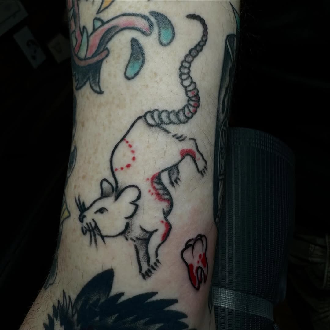Tattoo by @thirteentatz — american_traditional, ignorant