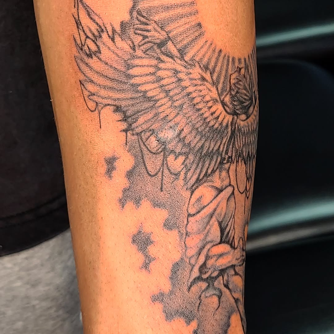 Tattoo by @lil_bunny_bab — black_and_grey, realism
