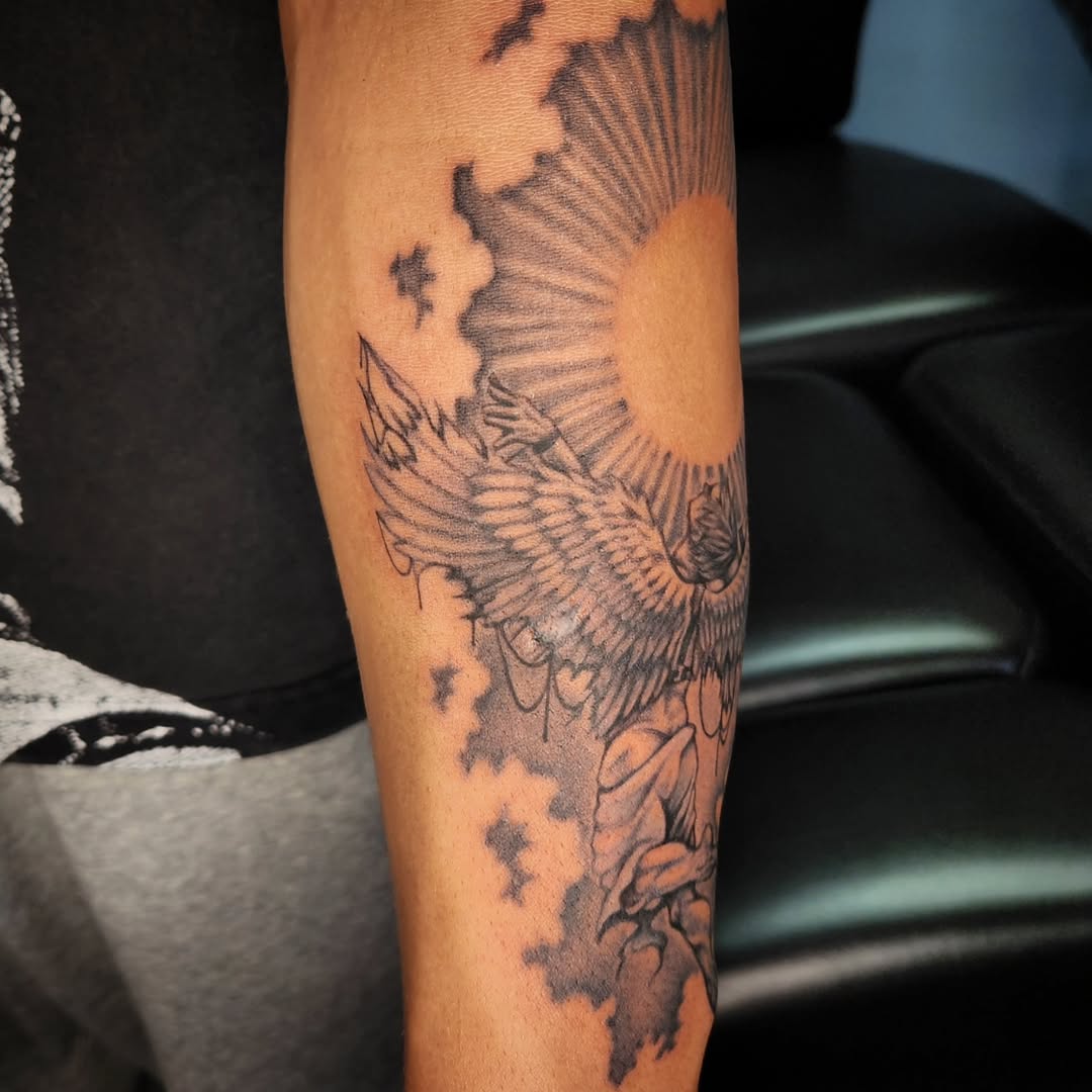 Tattoo by @lil_bunny_bab — black_and_grey, realism