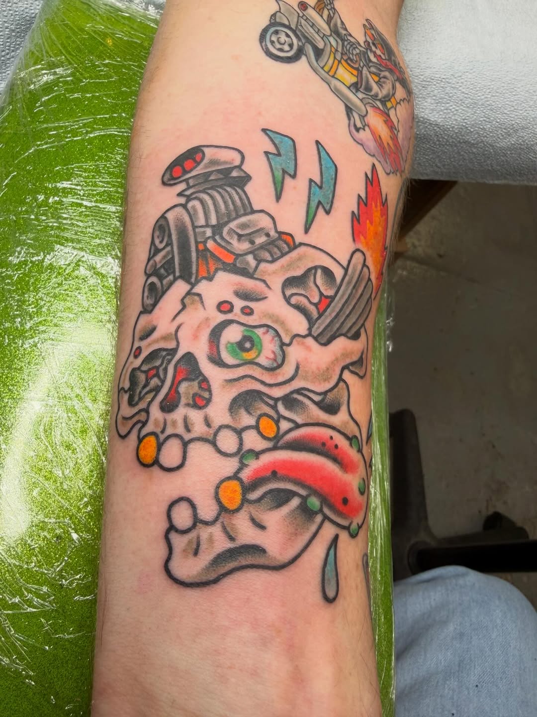 Tattoo by @kumathetattooer — new_school, american_traditional