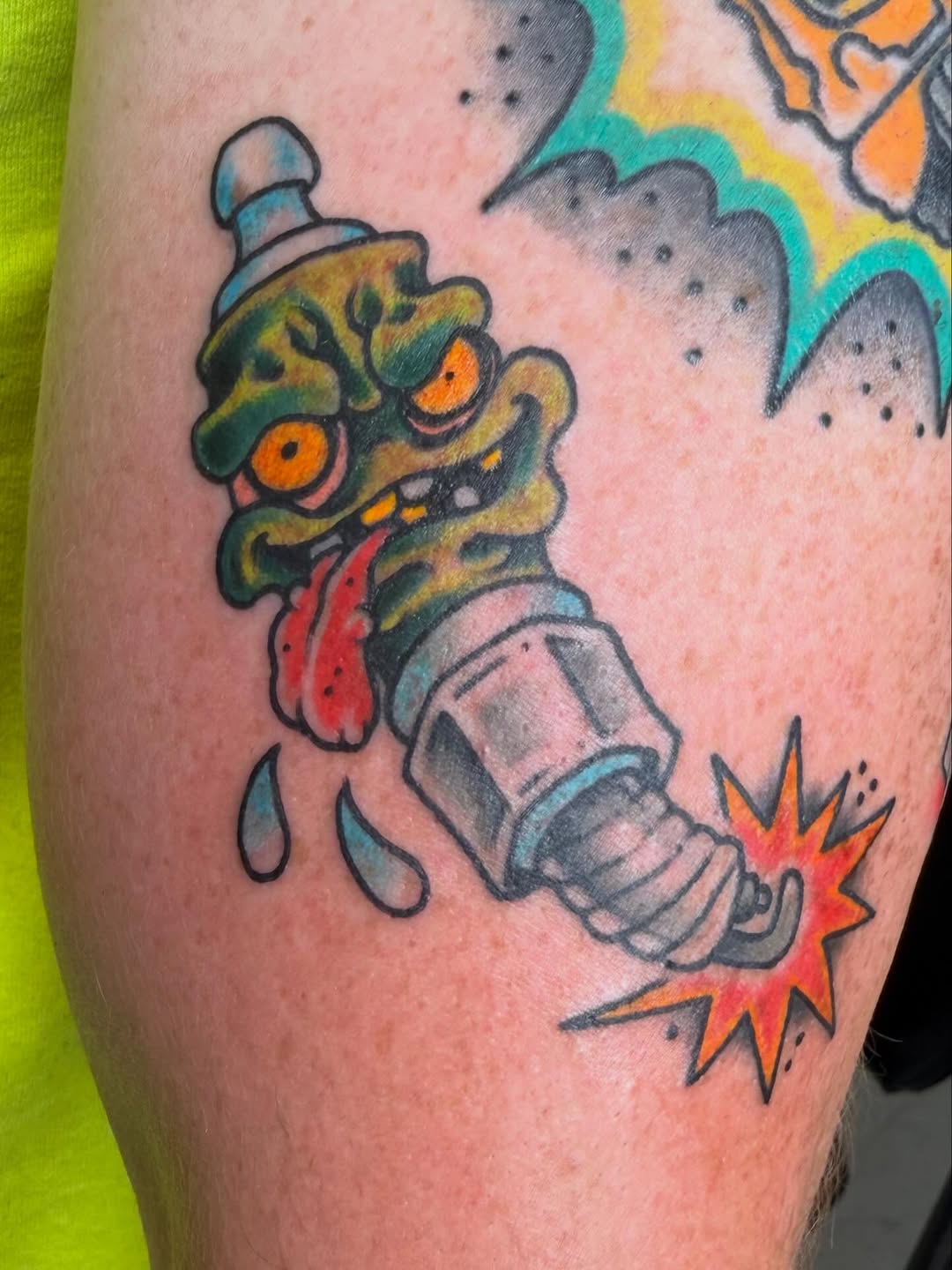 Tattoo by @kumathetattooer — new_school