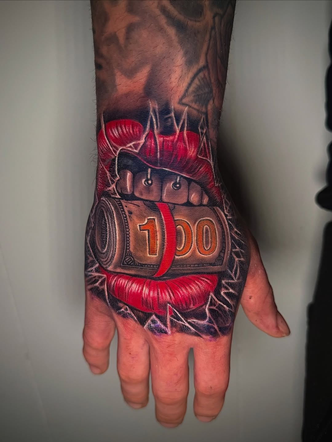 Tattoo by @inkdyou โ realism, black_and_grey
