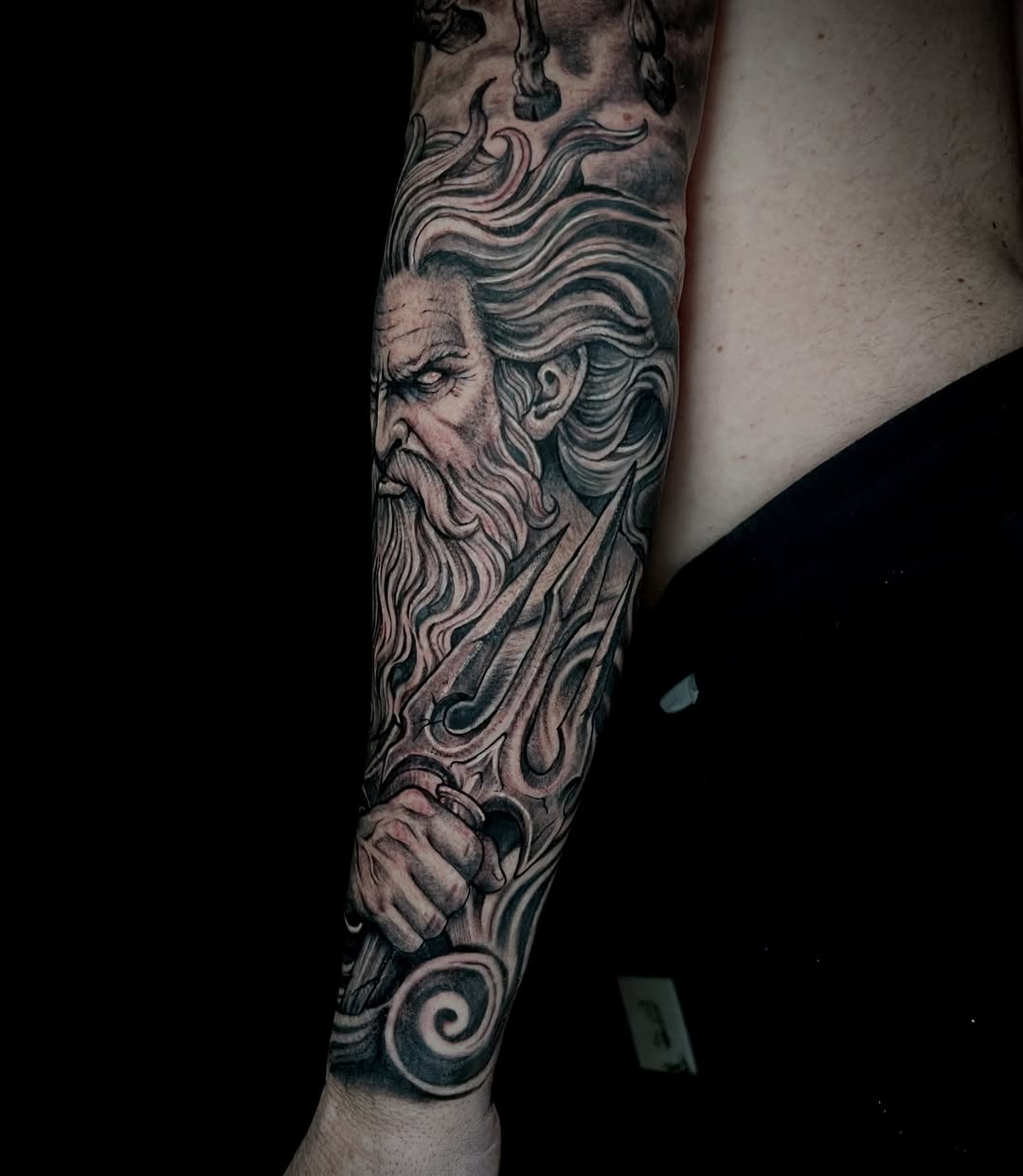 Tattoo by @rodomaciel β realism, black_and_grey